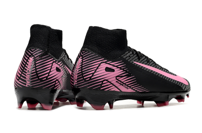 Nike Air Zoom Mercurial Superfly 10 Elite FG Firm Ground Soccer Cleats - Black/Pink