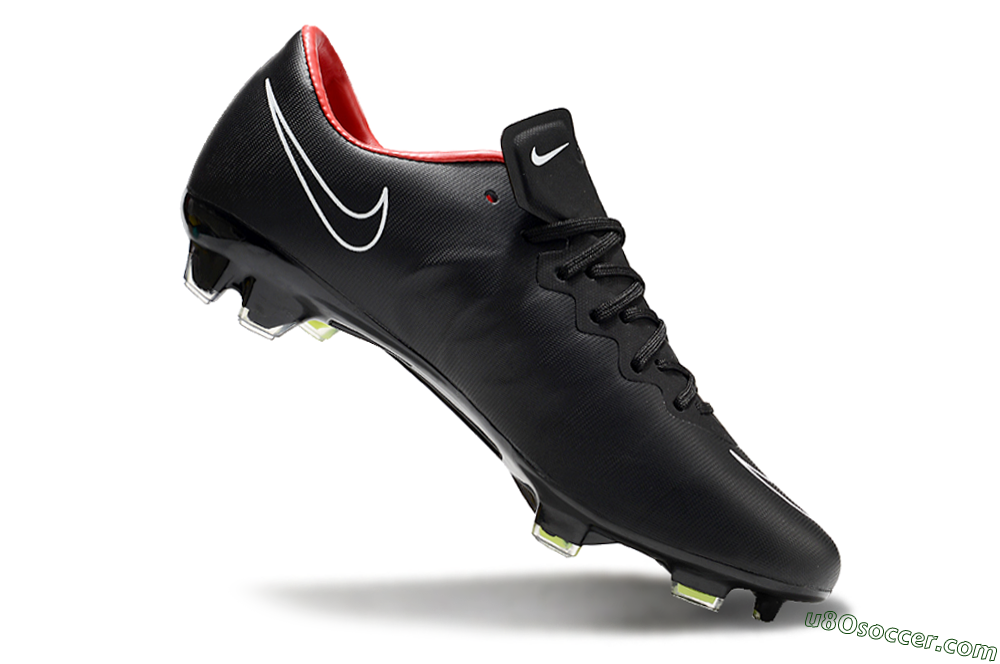 Nike Mercurial Vapor 10 FG Firm Ground Soccer Cleats - Black/White/Orange 4