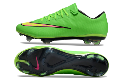 Nike Mercurial Vapor 10 FG Firm Ground Soccer Cleats - Yellow/Red/Gold