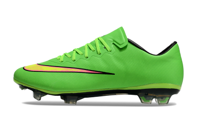 Nike Mercurial Vapor 10 FG Firm Ground Soccer Cleats - Yellow/Red/Gold