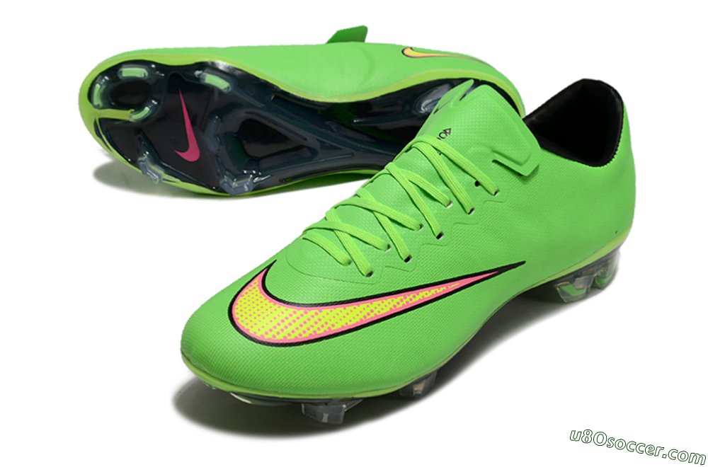 Nike Mercurial Vapor 10 FG Firm Ground Soccer Cleats - Yellow/Red/Gold 3