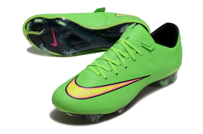 Nike Mercurial Vapor 10 FG Firm Ground Soccer Cleats - Yellow/Red/Gold