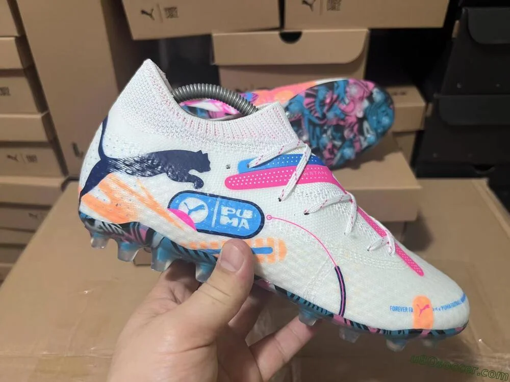 Puma Future Ultimate FG Firm Ground Soccer Cleats - White