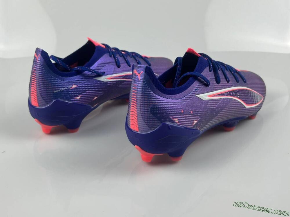 Puma Ultra 5 Ultimate FG Firm Ground Soccer Cleats - Blue/Pink/White