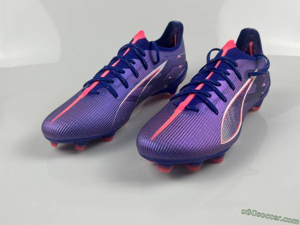 Puma Ultra 5 Ultimate FG Firm Ground Soccer Cleats - Blue/Pink/White