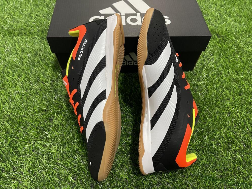 Adidas Predator 24 Elite IC Indoor & Futsal Soccer Shoes - Black/White/Red