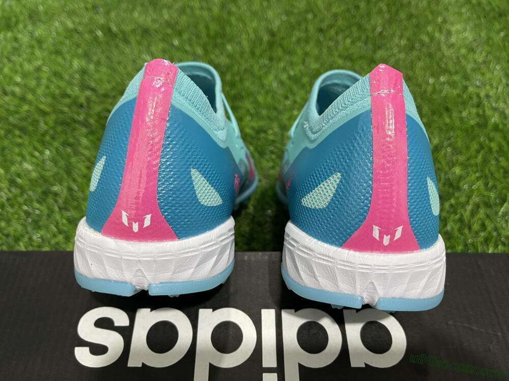 Adidas X Crazyfast.1 TF Artificial Turf Soccer Shoes - Jade/Pink/Purple