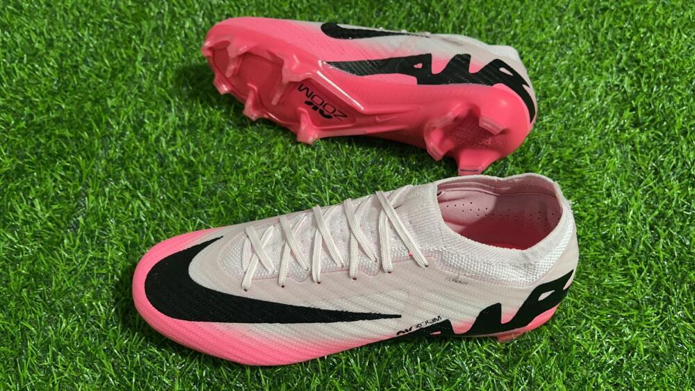 Nike Air Zoom Mercurial Vapor 15 Elite FG Firm Ground Soccer Cleats - Pink/Black