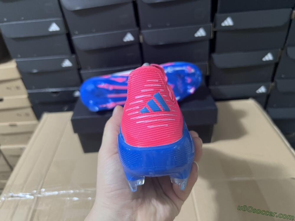 Adidas F50 Elite FG Firm Ground Soccer Cleats - Blue/Red/White