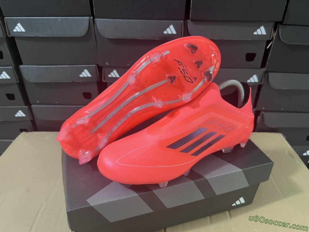 シューズ adidas f50 elite FG laceless adidas F50 Elite Laceless Firm Ground Cleats - White | Free