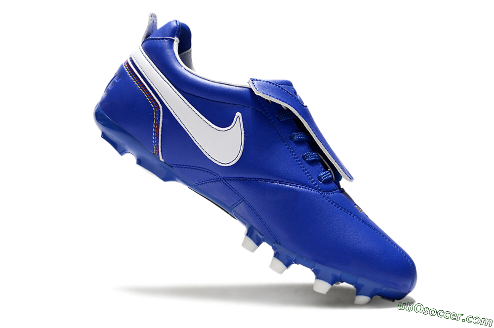 Ronaldo x Nike Tiempo Legend R10 Elite FG Firm Ground Soccer Cleats - Bule/White 4
