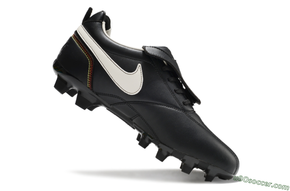 Ronaldo x Nike Tiempo Legend R10 Elite FG Firm Ground Soccer Cleats - Black/White 4