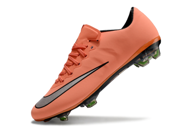 Nike Mercurial Vapor 10 Elite FG Firm Ground Soccer Cleats - Orange/White/Black