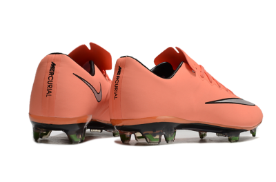 Nike Mercurial Vapor 10 Elite FG Firm Ground Soccer Cleats - Orange/White/Black