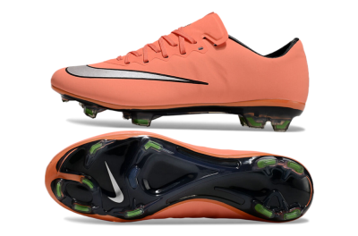 Nike Mercurial Vapor 10 Elite FG Firm Ground Soccer Cleats - Orange/White/Black