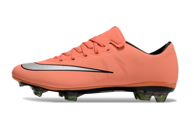 Nike Mercurial Vapor 10 Elite FG Firm Ground Soccer Cleats - Orange/White/Black