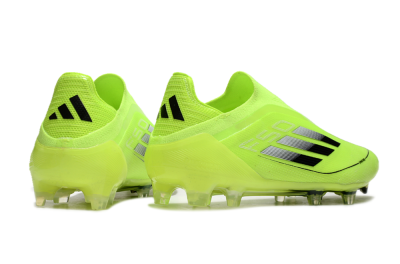 Adidas F50 Elite Laceless FG Firm Ground Soccer Cleats - Yellow/Black