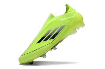 Adidas F50 Elite Laceless FG Firm Ground Soccer Cleats - Yellow/Black