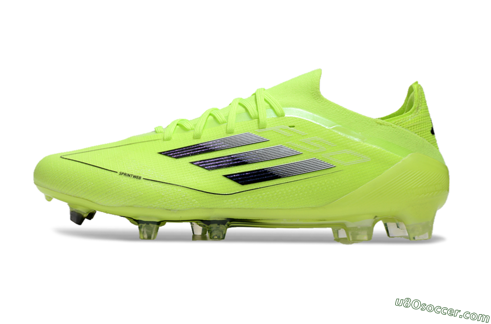 Adidas F50 Elite FG Firm Ground Soccer Cleats - Yellow/Black 2
