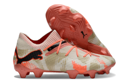 Puma Future 7 Ultimate FG Firm Ground Soccer Cleats - Beige/Black/Brown