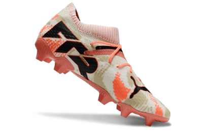 Puma Future 7 Ultimate FG Firm Ground Soccer Cleats - Beige/Black/Brown