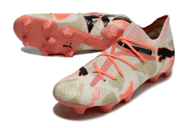 Puma Future 7 Ultimate FG Firm Ground Soccer Cleats - Beige/Black/Brown