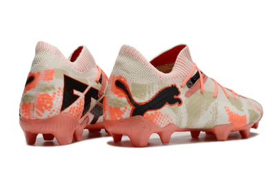 Puma Future 7 Ultimate FG Firm Ground Soccer Cleats - Beige/Black/Brown