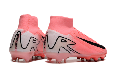 Nike Air Zoom Mercurial Superfly 10 Elite AG Artificial Grass Soccer Cleats - Pink/White/Black