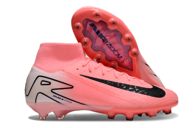 Nike Air Zoom Mercurial Superfly 10 Elite AG Artificial Grass Soccer Cleats - Pink/White/Black