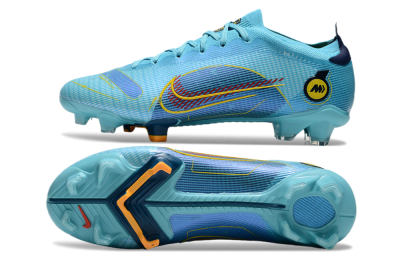 Nike Mercurial Vapor 14 Elite FG Firm Ground Soccer Cleats - Jade/Yellow/Black