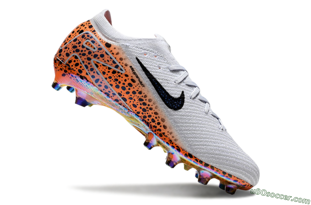Nike Air Zoom Mercurial Vapor 16 Elite AG Artificial Grass Soccer Cleats - Grey/Black/Brown 4
