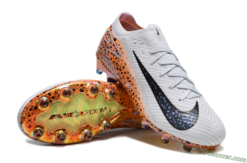 Nike Air Zoom Mercurial Vapor 16 Elite AG Artificial Grass Soccer Cleats - Grey/Black/Brown 3