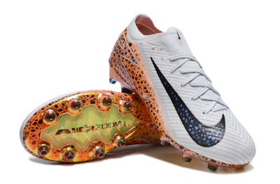Nike Air Zoom Mercurial Vapor 16 Elite AG Artificial Grass Soccer Cleats - Grey/Black/Brown