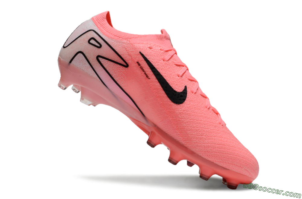 Nike Air Zoom Mercurial Vapor 16 Elite AG Artificial Grass Soccer Cleats - Pink/White/Black 5