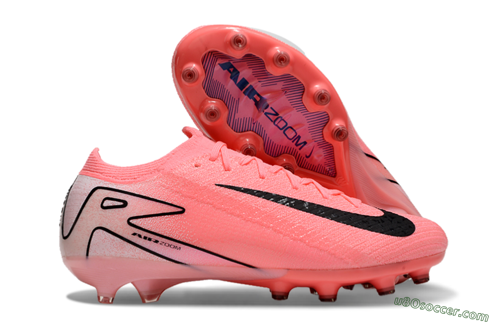 Nike Air Zoom Mercurial Vapor 16 Elite AG Artificial Grass Soccer Cleats - Pink/White/Black 1