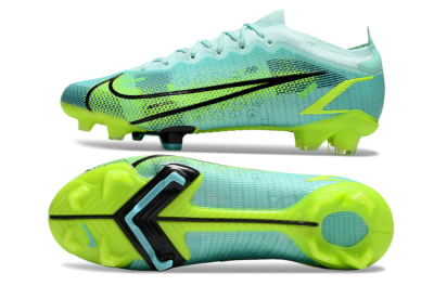 Nike Mercurial Vapor 14 Elite FG Firm Ground Soccer Cleats - Green/Black/Yellow