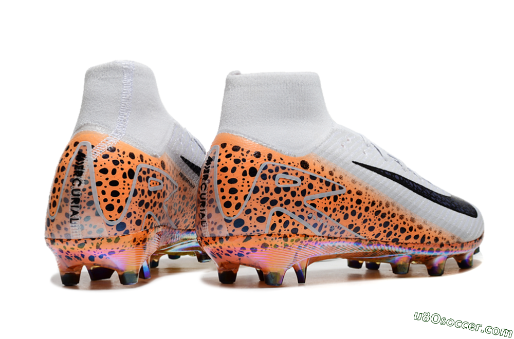 Nike Air Zoom Mercurial Superfly 10 Elite AG Artificial Grass Soccer Cleats - Grey/Black/Brown 6