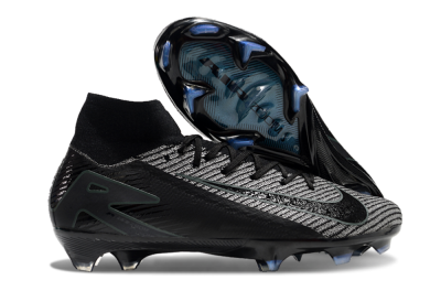Nike Air Zoom Mercurial Superfly 10 Elite FG Firm Ground Soccer Cleats - Black/Grey/Jade