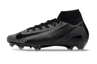 Nike Air Zoom Mercurial Superfly 10 Elite FG Firm Ground Soccer Cleats - Black/Grey/Jade