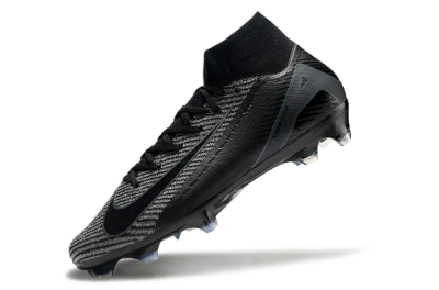 Nike Air Zoom Mercurial Superfly 10 Elite FG Firm Ground Soccer Cleats - Black/Grey/Jade