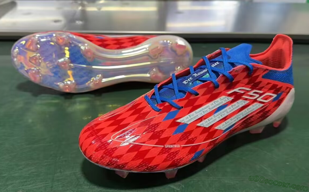 Adidas F50 Elite FG Firm Ground Soccer Cleats - Red/White