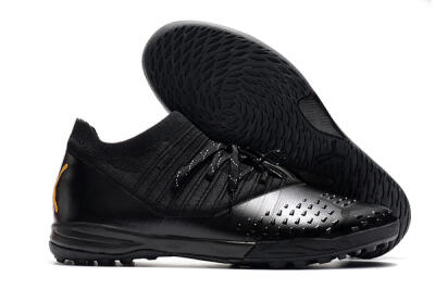 Puma Future Z 1.3 Teazer IC Indoor & Futsal Soccer Shoes - Black/Yellow