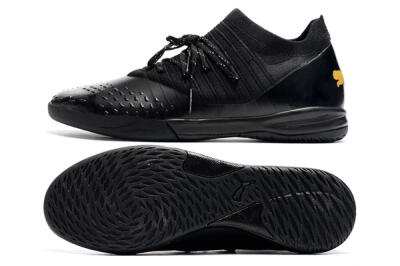 Puma Future Z 1.3 Teazer IC Indoor & Futsal Soccer Shoes - Black/Yellow