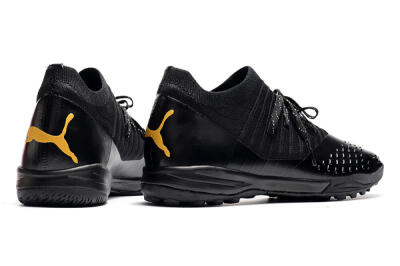 Puma Future Z 1.3 Teazer IC Indoor & Futsal Soccer Shoes - Black/Yellow