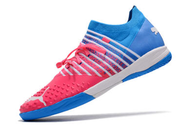 Puma Future Z 1.3 Teazer IC Indoor & Futsal Soccer Shoes - Red/White/Blue