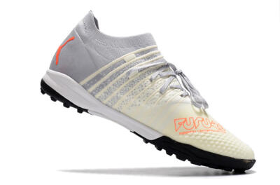 Puma Future Z 1.3 Teazer TF Artificial Turf Soccer Shoes - Beige/Grey/Orange