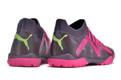 Puma Future Ultimate TF Artificial Turf Soccer Shoes - Purple/Pink/Yellow