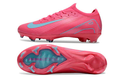 Nike Air Zoom Mercurial Vapor 16 Elite FG Firm Ground Soccer Cleats - Red/Jade