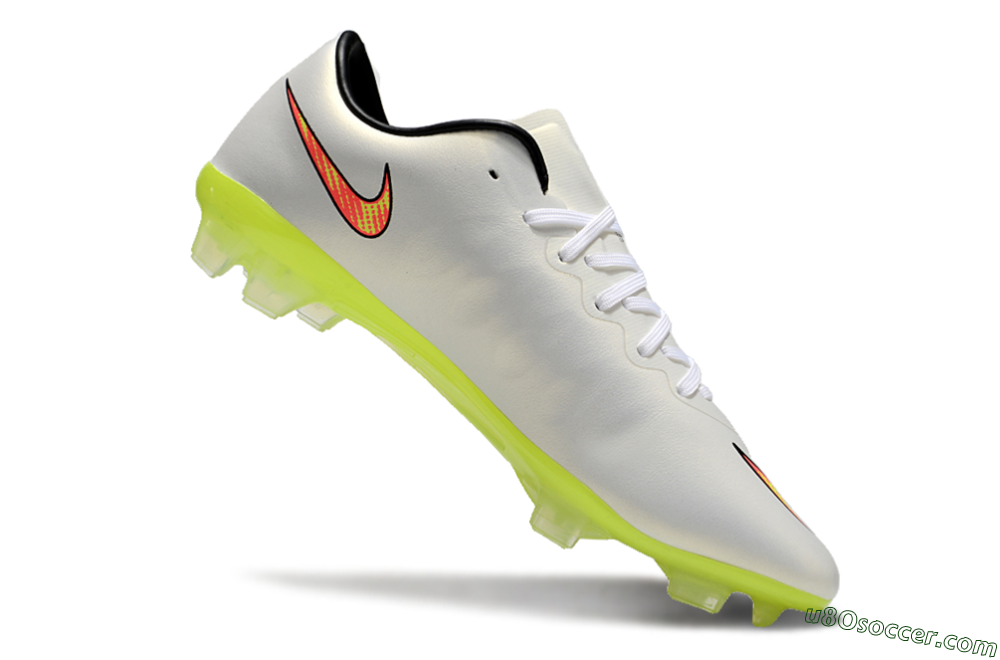 Nike Mercurial Vapor 10 FG Firm Ground Soccer Cleats - Beige/Red/Yellow 4