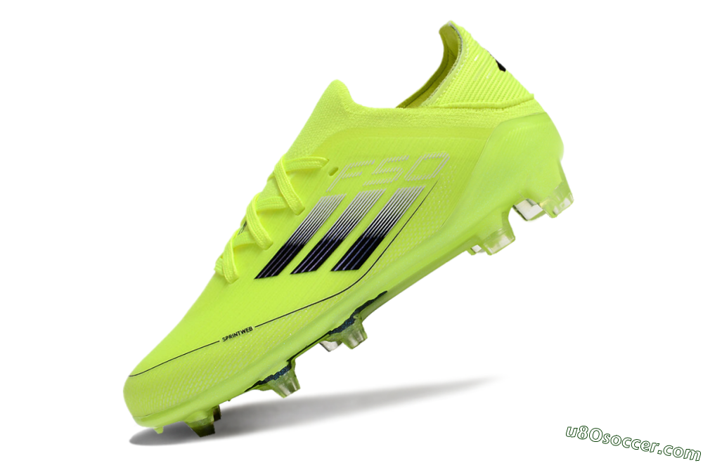 Adidas F50 Elite FG Firm Ground Soccer Cleats - Yellow/Black 5